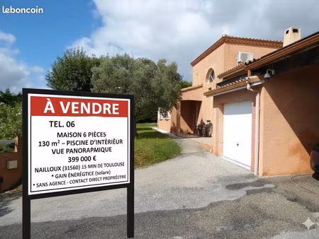 maison vue pyrénées & lac – 130 m² habitables (180 m² d'espace de vie)