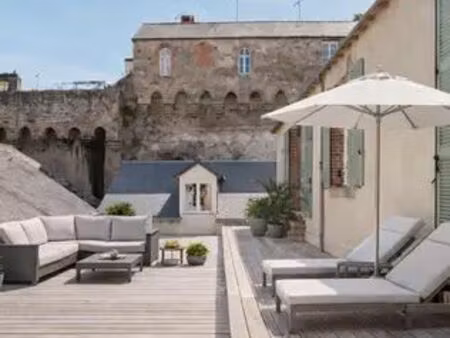 vends appartement d'exception 170m2 + terrasse 100m2 plein centre-ville vannes