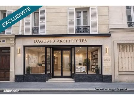 bureaux 72 m² paris 14e arrondissement