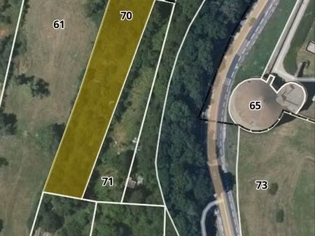verger 2396 m²  fruitiers  jardin  serre et cabane