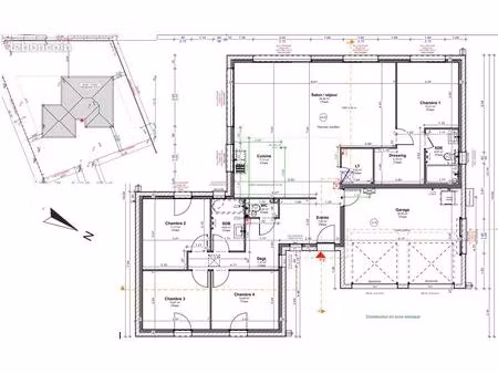 maison neuve 2026 - 130 m² - double garage