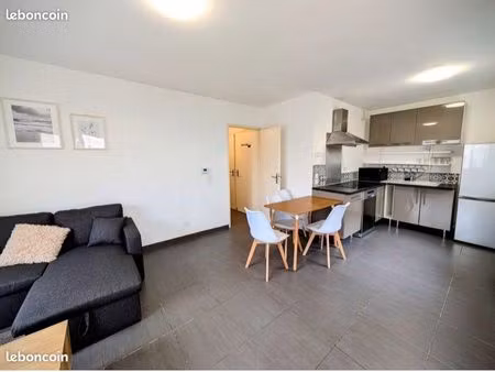 appartement t2 51m2 + jardin + garage sous-sol