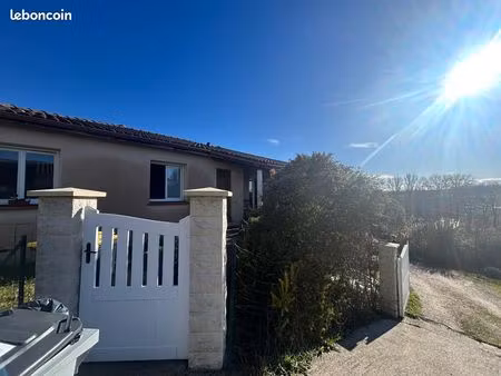 vends maison plain pied lauzerville