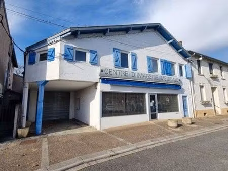 local commercial + appartement salies-du-salat