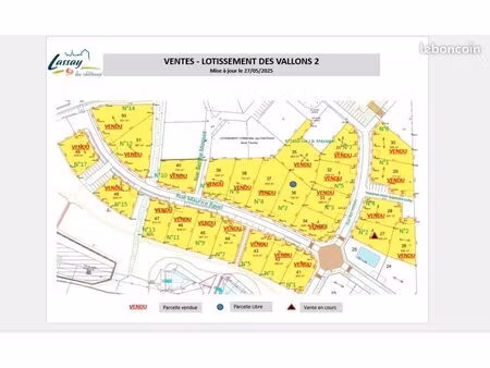 terrain 785 m² lassay les chateaux