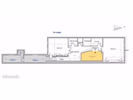 bureaux 124 m² toulouse