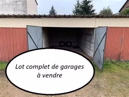 lot de garages a vendre