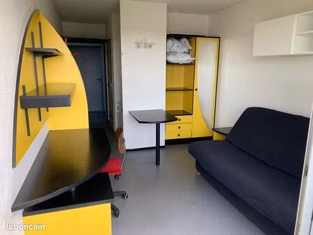 location studio meublé résidence étudiante 16m2