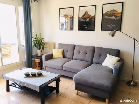 appartement de standing t2 53m² thonon centre + garage