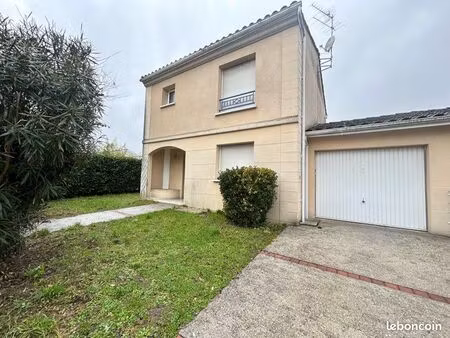 maison 3 chambres avec garage et grand jardin