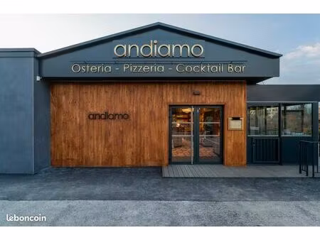 restaurant pizzeria – andiamo annemasse – 180 places – opportunité rare