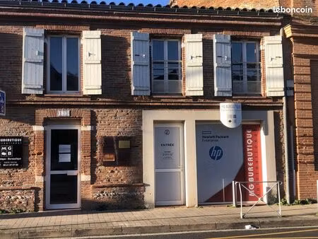 bureaux  local commercial 93 m² tournefeuille