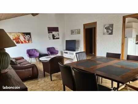 apt 100 m2 meublé 3 chambres