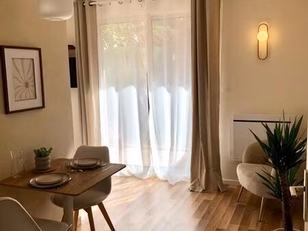 beau t1 bis avec jardin et parking