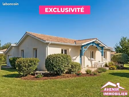 exclusivité – maison à vendre  avec 3 chambres et garage dans un secteur proche du lac et 