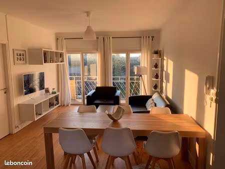 appartement de 54 m²  lumineux  traversant est/ouest  équipé