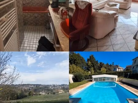 maison poulouzat condat sur vienne 160 m2 piscine