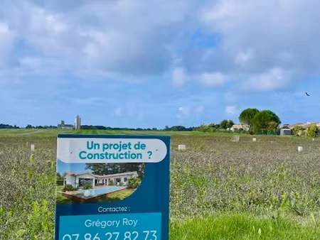 vente terrain 351 m² à mornac-sur-seudre (17113)  89 500 €