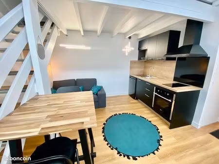 t1 bis – renové neuf - meublé