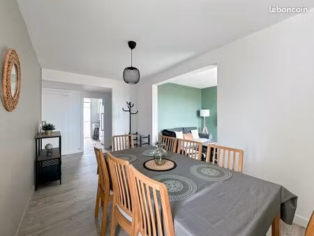 chambre dans appartement 86m² - jardin - lumineux - parking - tout équipé