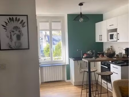 loue appartement meublé 35m² nantes - 1 chambre - tram3 felix faure