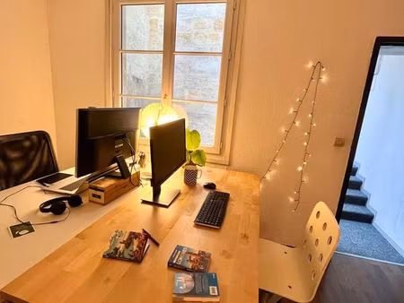 poste de travail dans bureau partagé - bordeaux centre