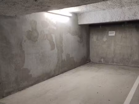 parking sous-sol