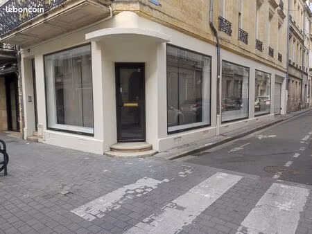 murs commerciaux libres 50 m² bordeaux hyper centre