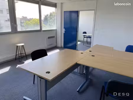 bureau à louer de 40 m2 climatisé avec domiciliation en qpv