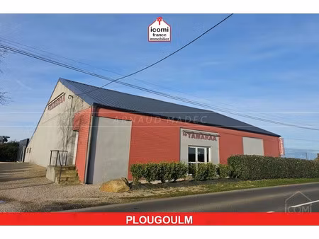 vente locaux professionnels 500 m² à plougoulm (29250)  315 990 €