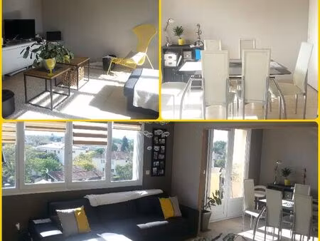 t3 68 m2 meuble – 2min du tram