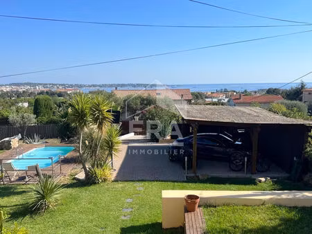 golfe juan colline vue mer