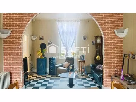 maison familiale 144 m² – grand garage – cour – fort potentiel