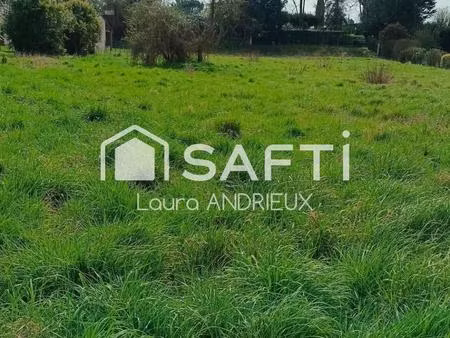 terrain viabilisé de 1424m² sur calmont