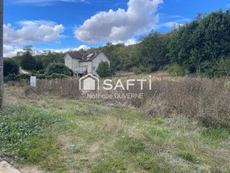 terrain constructible borné 545 m2 - façade 12.35 ml - profondeur 41.54 ml