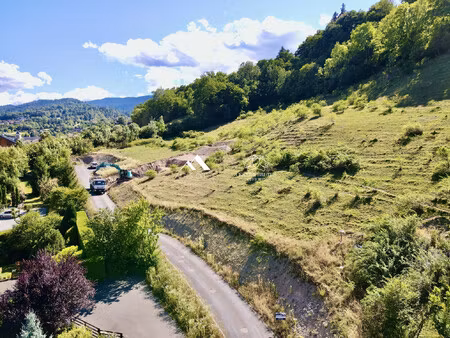 sallanches centre-ville  terrain à bâtir viabilisé de 1020 m?