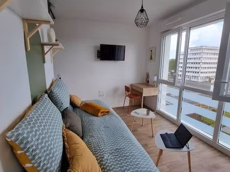 disponible 11 avril - location studio nantes neuf et lumineux