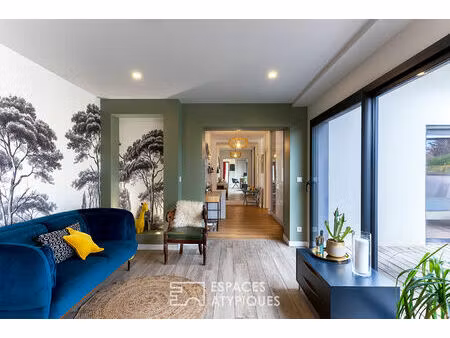 villa plain-pied contemporaine avec piscine à montélier