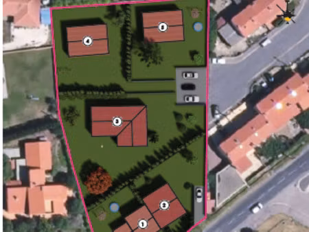 parcelle de terrain constructible de 552m2 dans nouveau loti