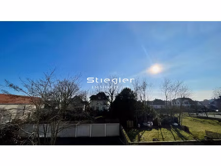 illkirch centre - appartement t3 à rénover avec vue dégagée