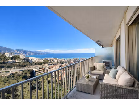 appartement 2p rénové vue mer roquebrune-cap-martin