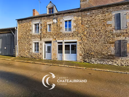 a vendre maison en pierres 4 chambres avec jardin sans vis-à-vis en centre-bourg de val-co