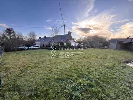 guidel : beau terrain constructible d'environ 645m²