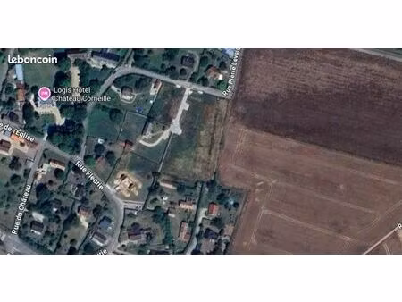 terrain 1 300 m² vieux villez