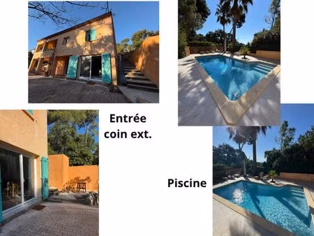 appartement f2 meublé avec piscine  parking-hyères-les-palmiers