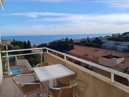 location meublée 3 pièces vue mer