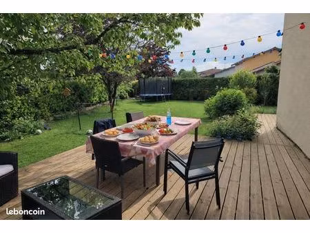 maison individuelle de 125m² en location meublée  secteur collège crolles