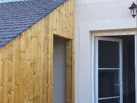 notre dame d'oe - maison t 3 - 60.05 m² - jardin et parking