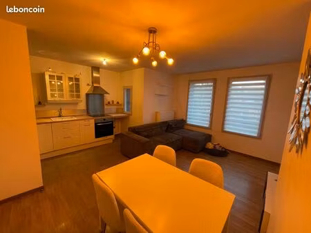 leers appartement type 2 46 43m² avec garage