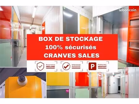 box à louer - garde meuble / cranves sales / 0 5m2